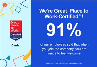 CICT nhận chứng chỉ Great Place to Work: Nỗ lực xây dựng môi trường làm việc lý tưởng được ghi nhận