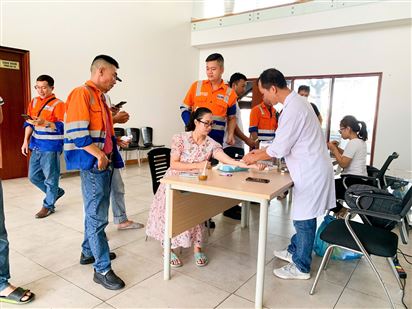 CICT tổ chức khám sức khỏe định kỳ cho cán bộ nhân viên