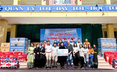 CICT hỗ trợ cho học sinh huyện Bình Liêu