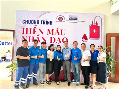 CICT TỔ CHỨC CHƯƠNG TRÌNH HIẾN MÁU NHÂN ĐẠO - LAN TỎA YÊU THƯƠNG❤️