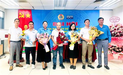 CICT tổ chức đại hội công đoàn khóa IV, nhiệm kỳ 2025 - 2030